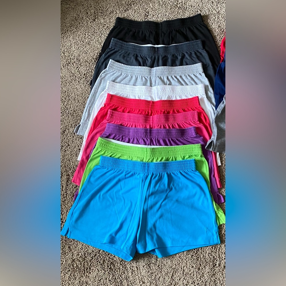 Danskin Now Jersey Athletic Shorts Bundle- Juniors Size Medium